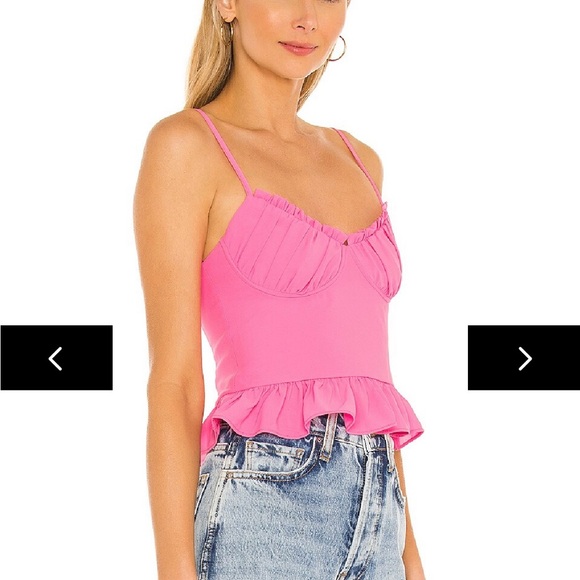 superdown Cadence Ruffle Cami Top - Picture 3 of 8